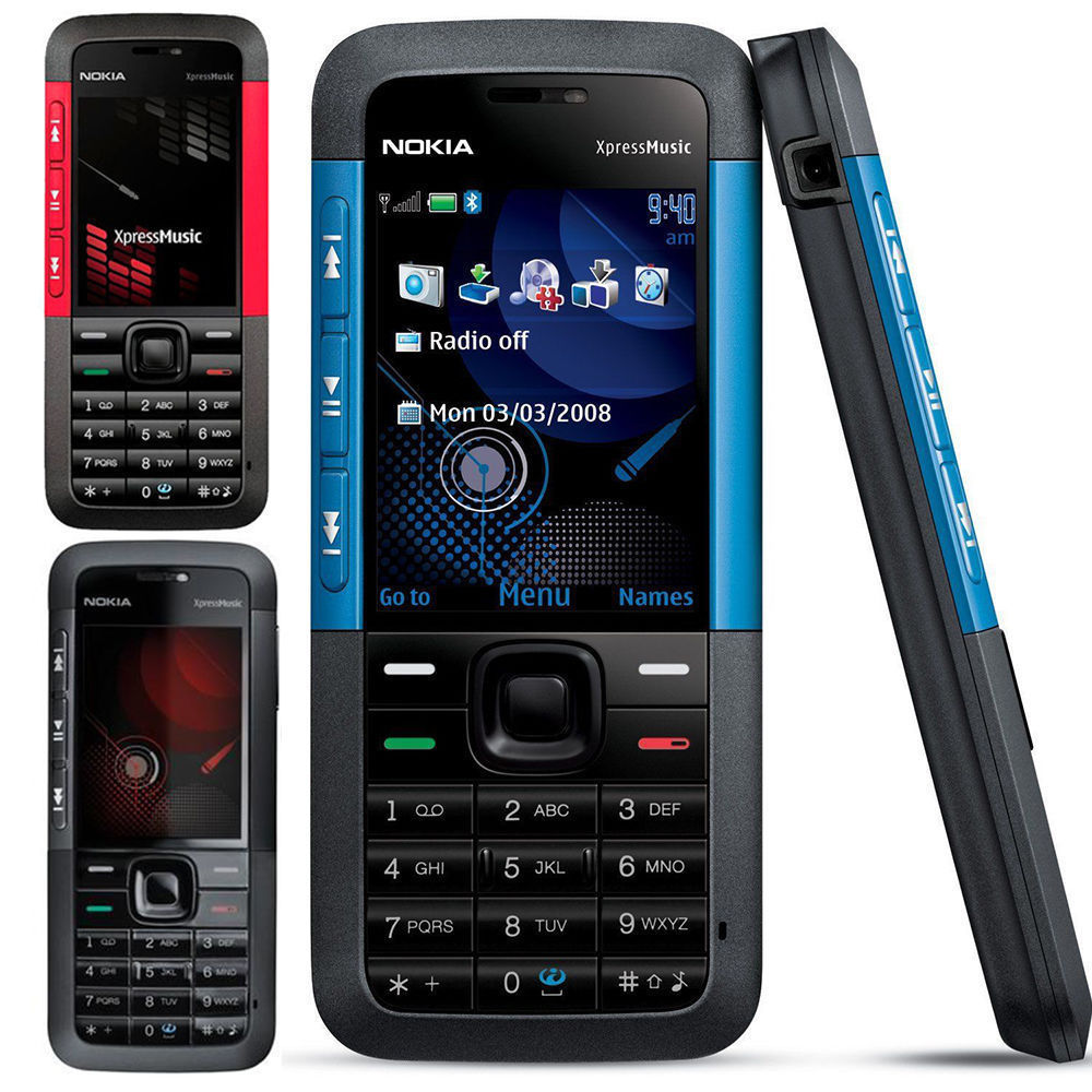 Nokia 5310 XpressMusic front and side