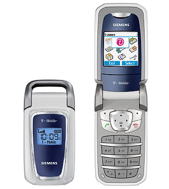Siemens CF62T clamshell open and closed